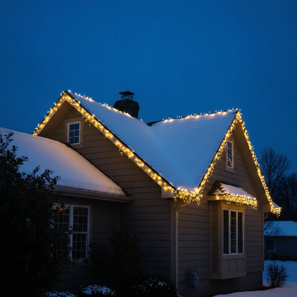 Roofline Lighting Installation service example